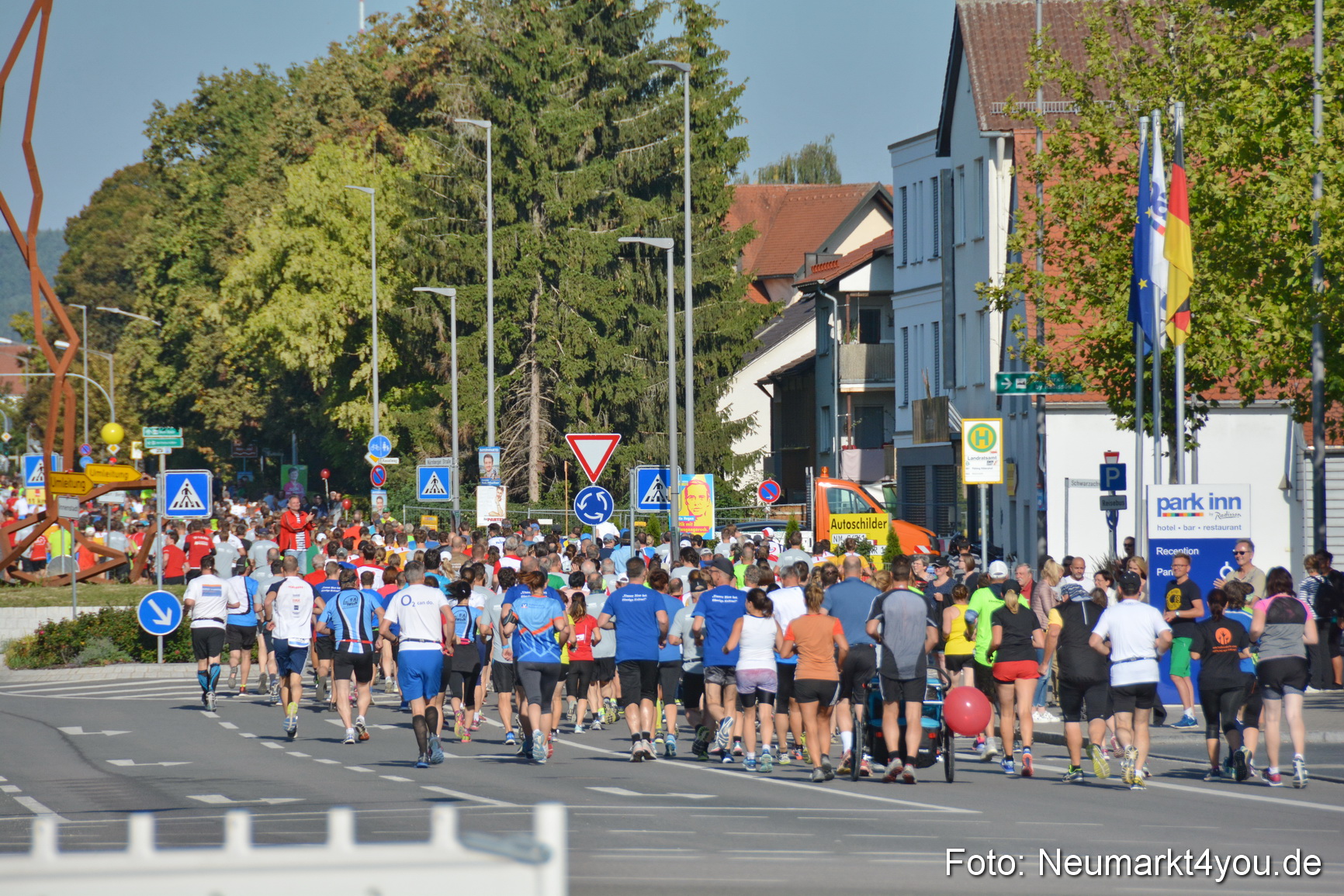 Unterer Markt Stadtlauf Neumarkt 2018 0163